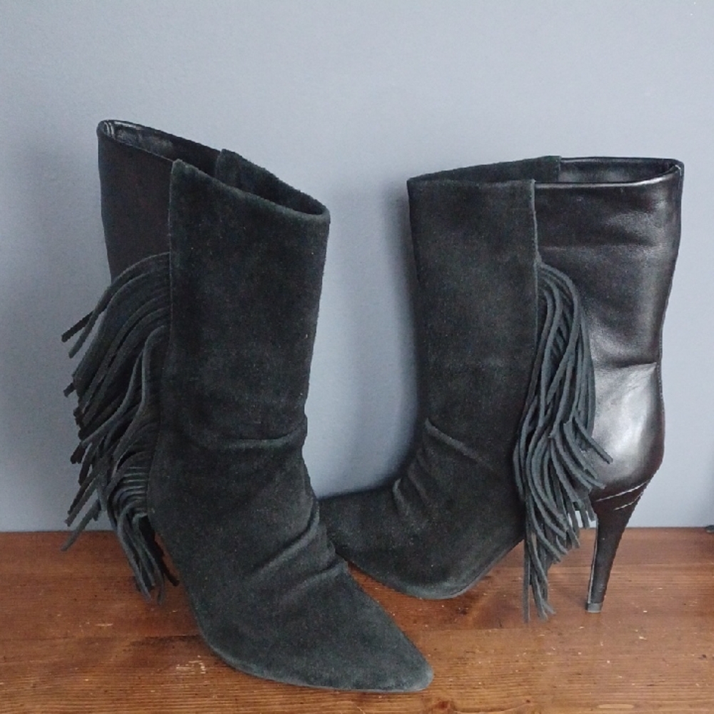 Raye Leather Booties